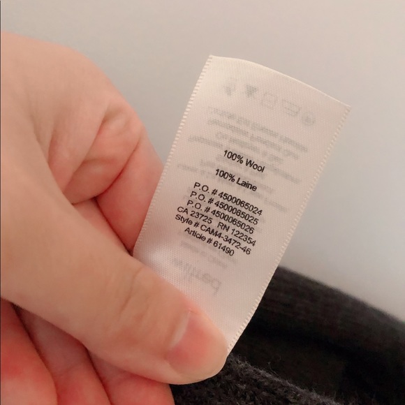 SOLD!!!Wilfred Olivie charcoal cardigan - Picture 8 of 9